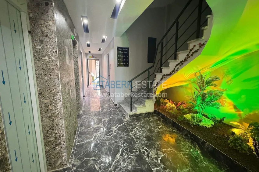 Property from a developer in Alanya - a modern boutique complex in Oba 30 