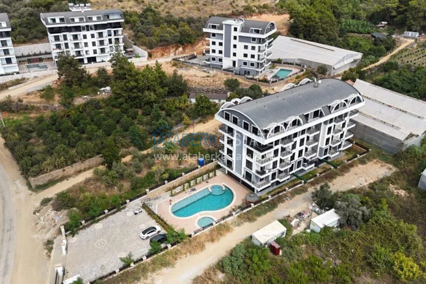 Property from a developer in Alanya - a modern boutique complex in Oba 5 