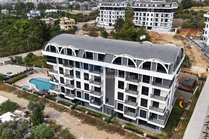 Property from a developer in Alanya - a modern boutique complex in Oba 6 