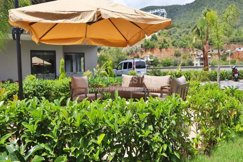A new stylish investment project at the excavation stage in Oba, Alanya 25