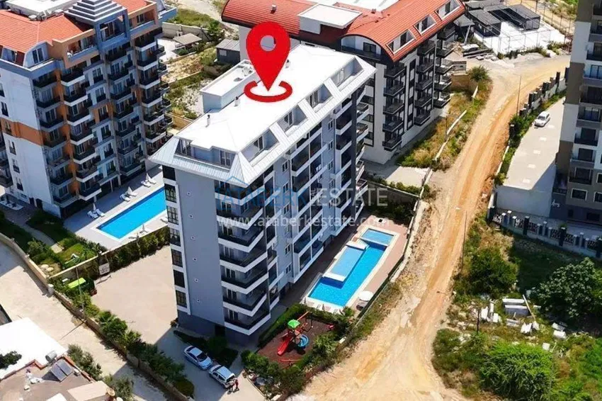 1+1 apartment from the owner in Alanya with a fine finish — Avsallar district 1