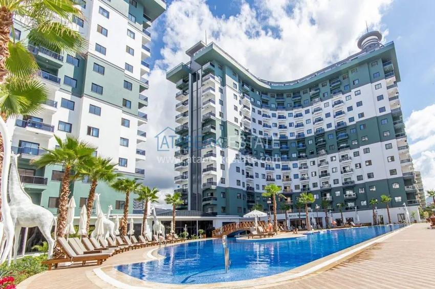 Apartment in Alanya — hotel-format complex, 550 meters from the sea, Mahmutlar district  1 