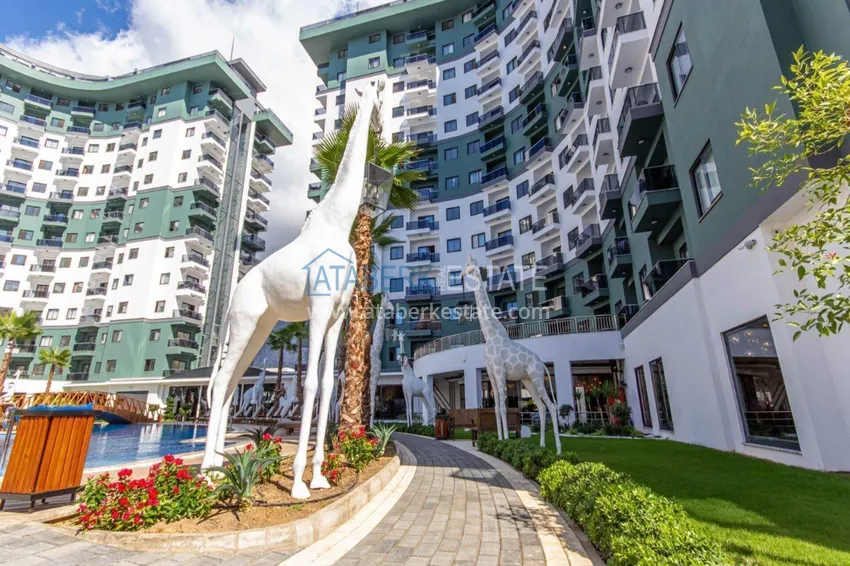 Apartment in Alanya — hotel-format complex, 550 meters from the sea, Mahmutlar district  15 