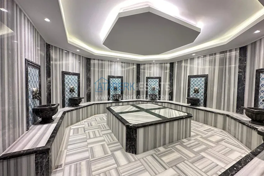 Hot Price Apartment in Alanya — Sea and Mountain View, Premium Complex, Mahmutlar District  17 