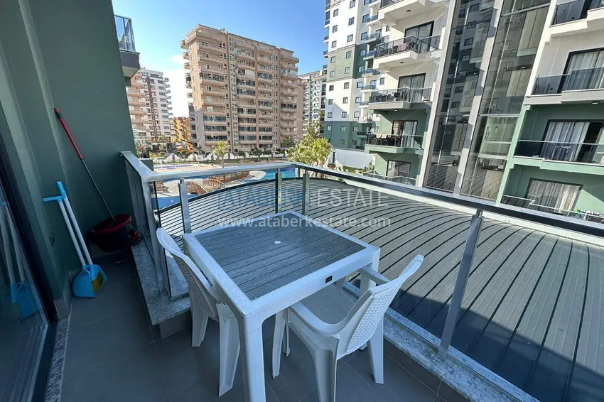 Purchase  1+1 apartment in Alanya, Mahmutlar district — furniture, mountain view 18 
