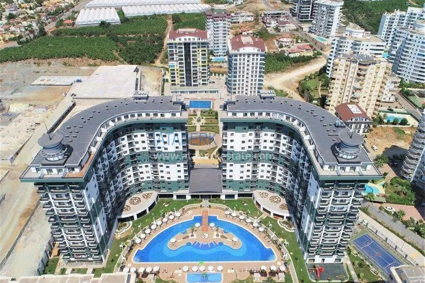 Apartment in Alanya — hotel-format complex, 550 meters from the sea, Mahmutlar district  3 