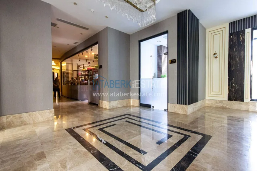 1+1 apartment in Alanya, Mahmutlar district — furniture, mountain view 36 