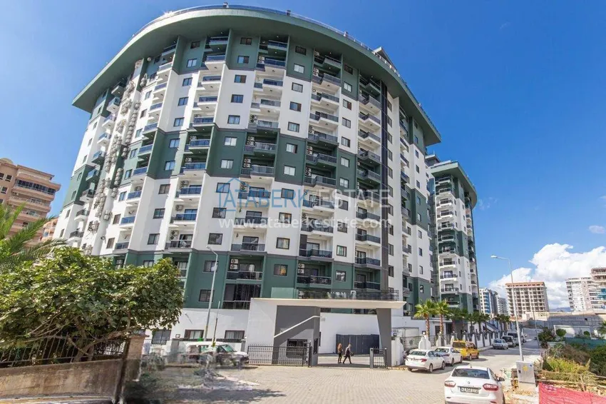 1+1 apartment in Alanya, Mahmutlar district — furniture, mountain view 9 