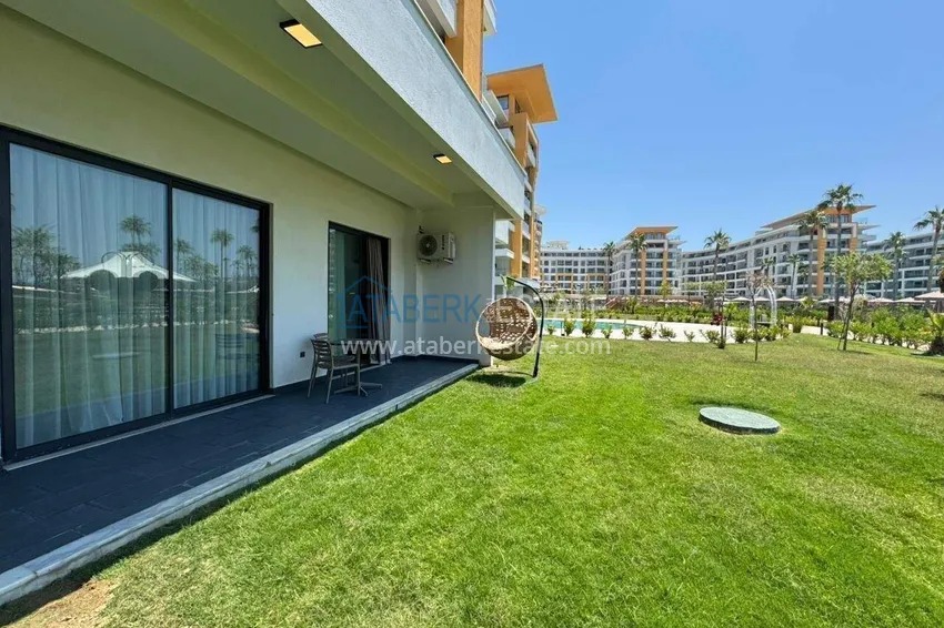 Purchase 2+1 garden duplex for rent in Alanya, Turkler district - A8 Complex Hotel 1
