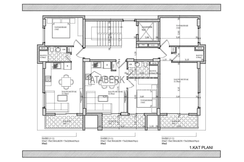 Buy cheap Apartments from the developer in Kestel — installments, citizenship, residence permit, short-term rent  4 