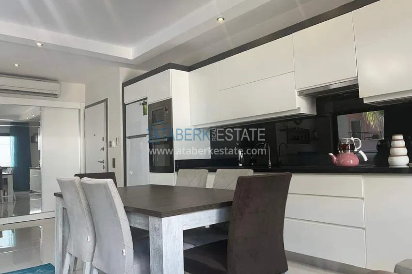 Purchase  2+1 apartment on the first line in Alanya, Kargicak district — furniture, side sea view 2 