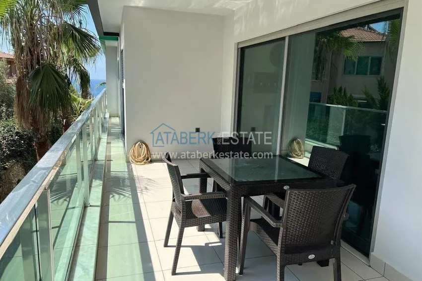 Purchase  2+1 apartment on the first line in Alanya, Kargicak district — furniture, side sea view 22 