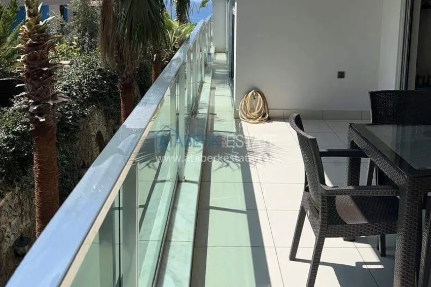 Purchase  2+1 apartment on the first line in Alanya, Kargicak district — furniture, side sea view 23 
