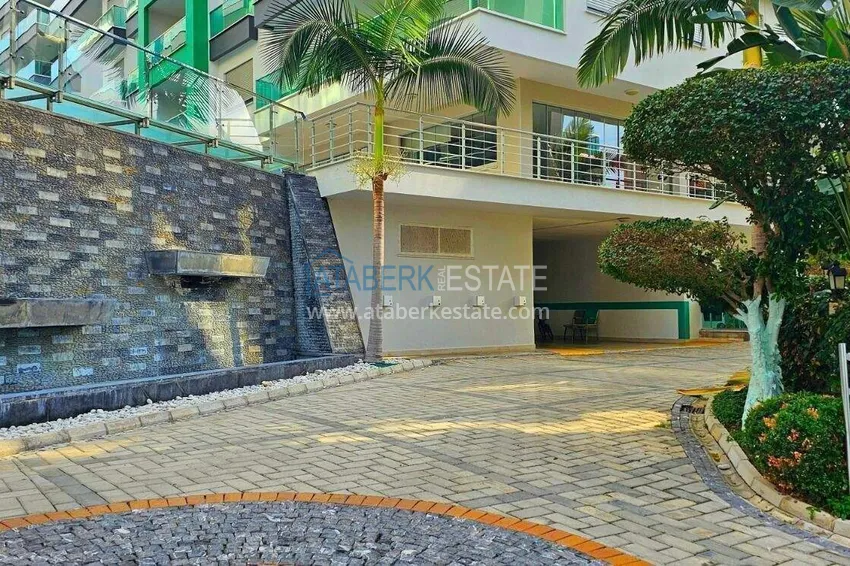 2+1 apartment on the first line in Alanya, Kargicak district — furniture, side sea view 26 