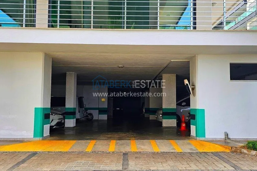 2+1 apartment on the first line in Alanya, Kargicak district — furniture, side sea view 28 