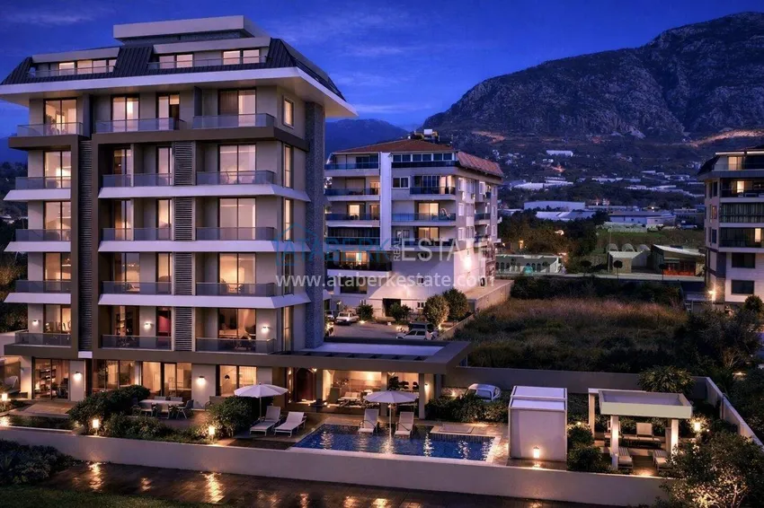 Apartments from the developer in Kestel — installments, citizenship, residence permit, short-term rent  2 