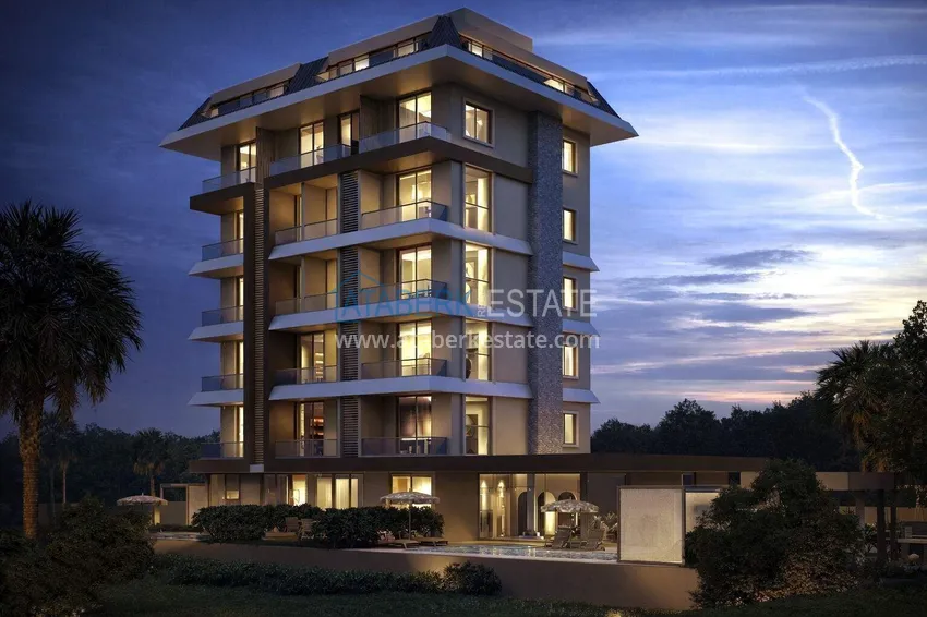 Apartments from the developer in Kestel — installments, citizenship, residence permit, short-term rent  3 