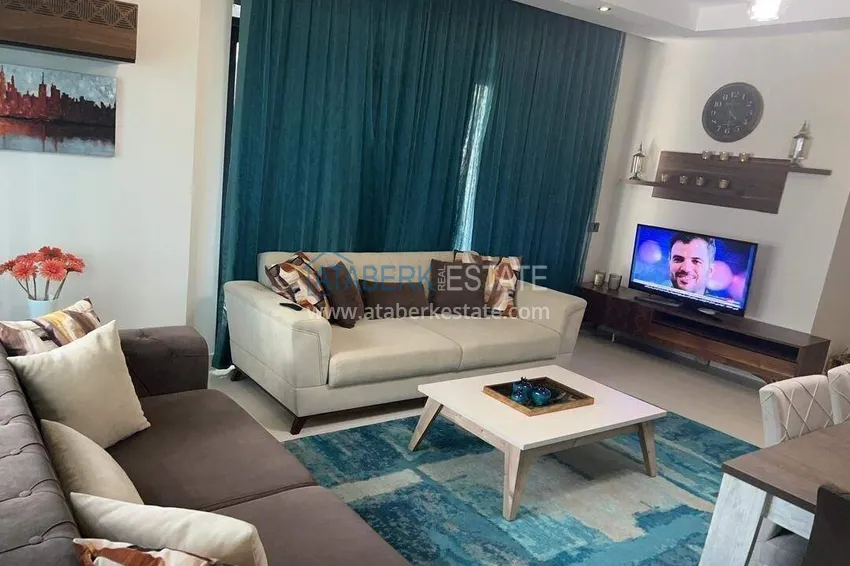 Purchase  2+1 apartment on the first line in Alanya, Kargicak district — furniture, side sea view 5 
