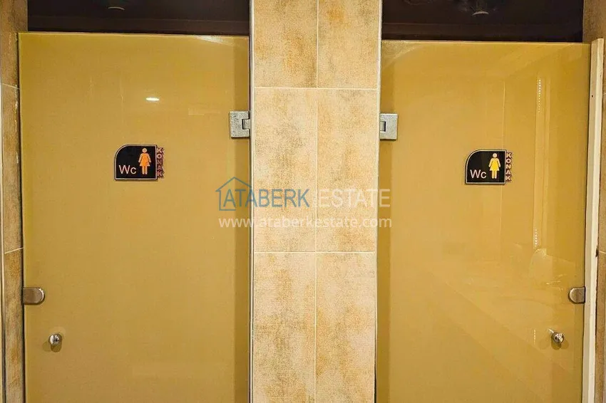 2+1 apartment on the first line in Alanya, Kargicak district — furniture, side sea view 56 