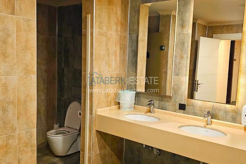 2+1 apartment on the first line in Alanya, Kargicak district — furniture, side sea view 57 