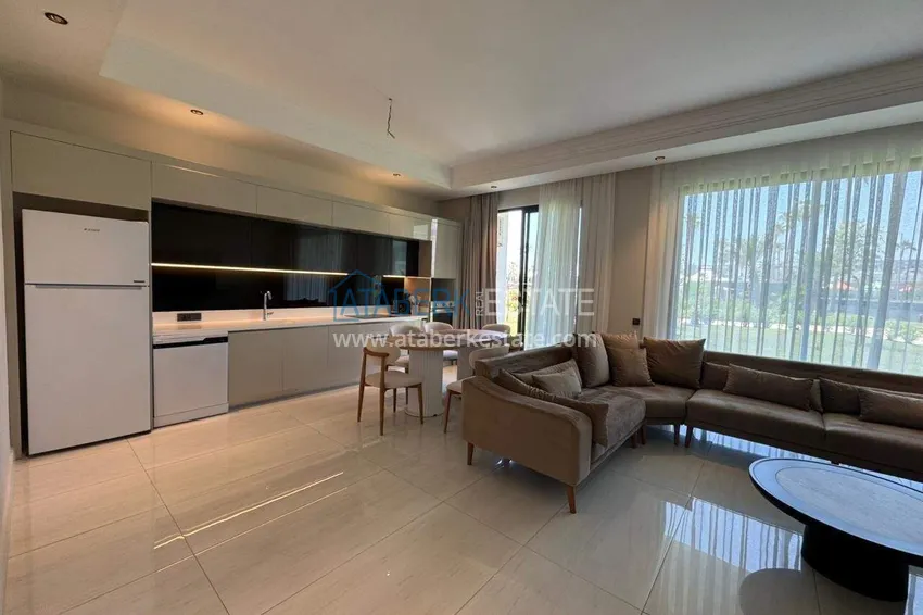 Purchase 2+1 garden duplex for rent in Alanya, Turkler district - A8 Complex Hotel 8