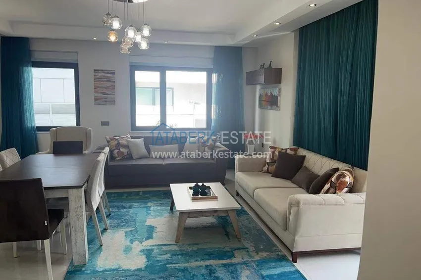 Purchase  2+1 apartment on the first line in Alanya, Kargicak district — furniture, side sea view 8 