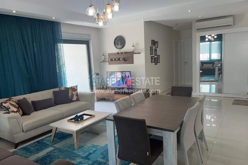 Purchase  2+1 apartment on the first line in Alanya, Kargicak district — furniture, side sea view 9 
