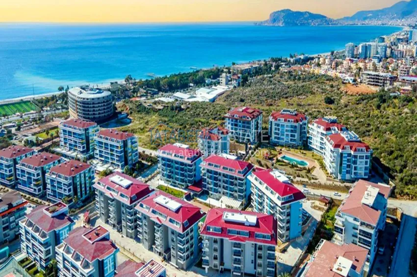 1+1 furnished apartment in Alanya, Kestel district  1 