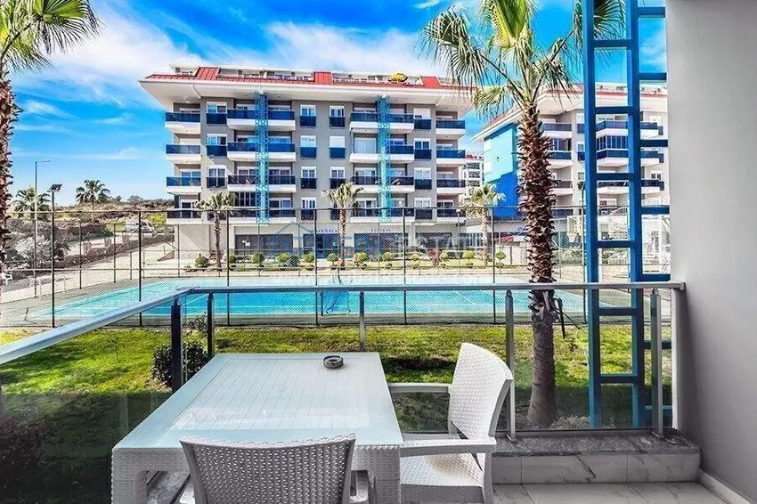 Purchase  1+1 furnished apartment in Alanya, Kestel district  10 