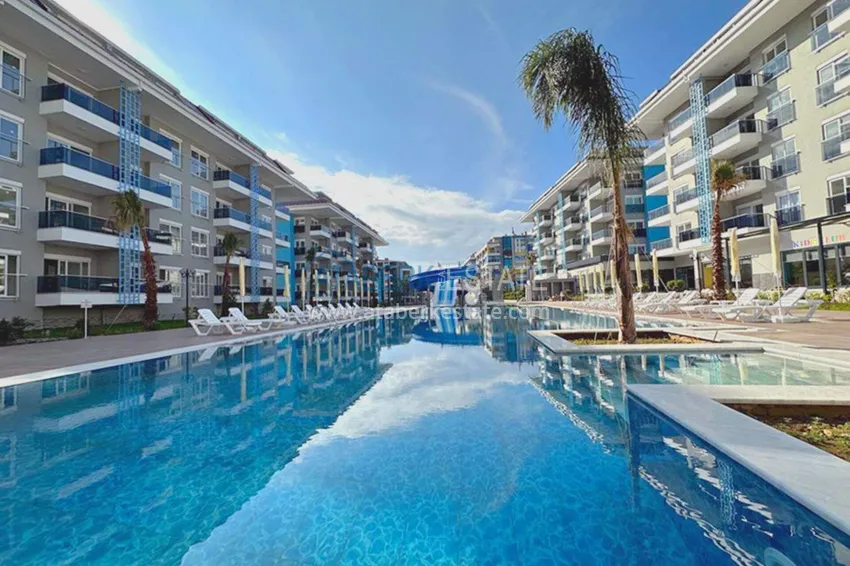 1+1 furnished apartment in Alanya, Kestel district  10 