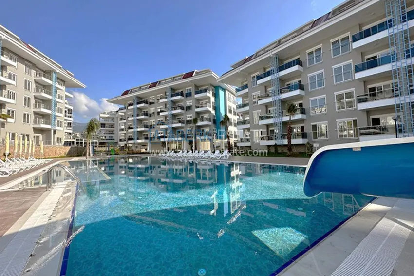 1+1 furnished apartment in Alanya, Kestel district  12 