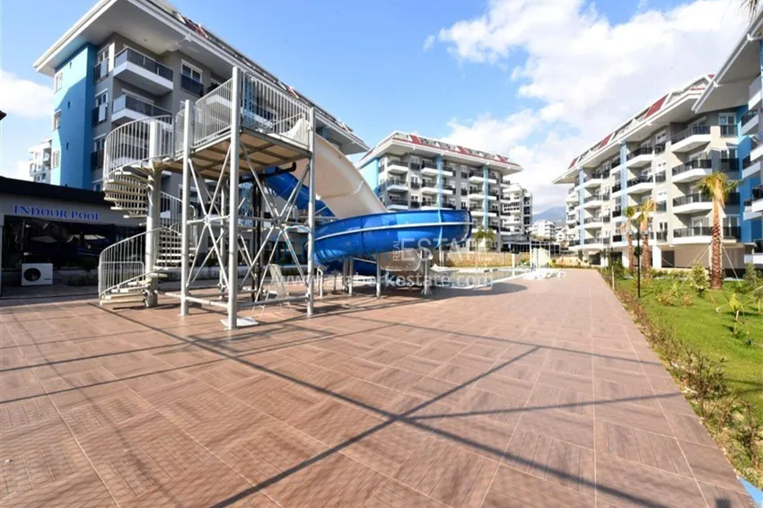 1+1 furnished apartment in Alanya, Kestel district  13 