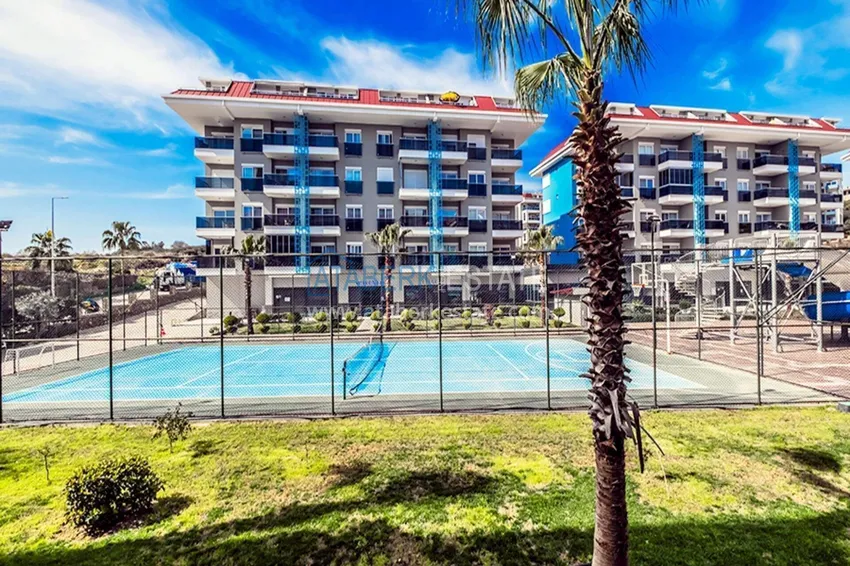 1+1 furnished apartment in Alanya, Kestel district  15 