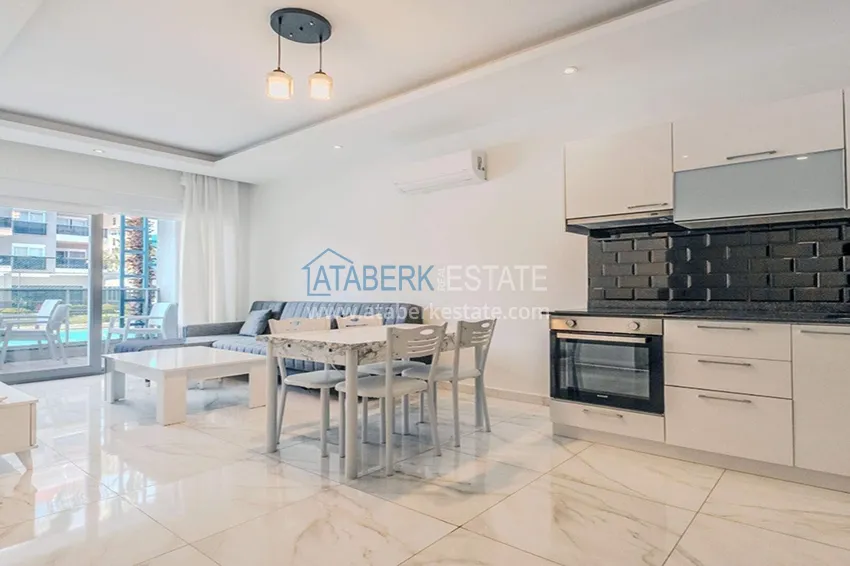 Purchase  1+1 furnished apartment in Alanya, Kestel district  2 