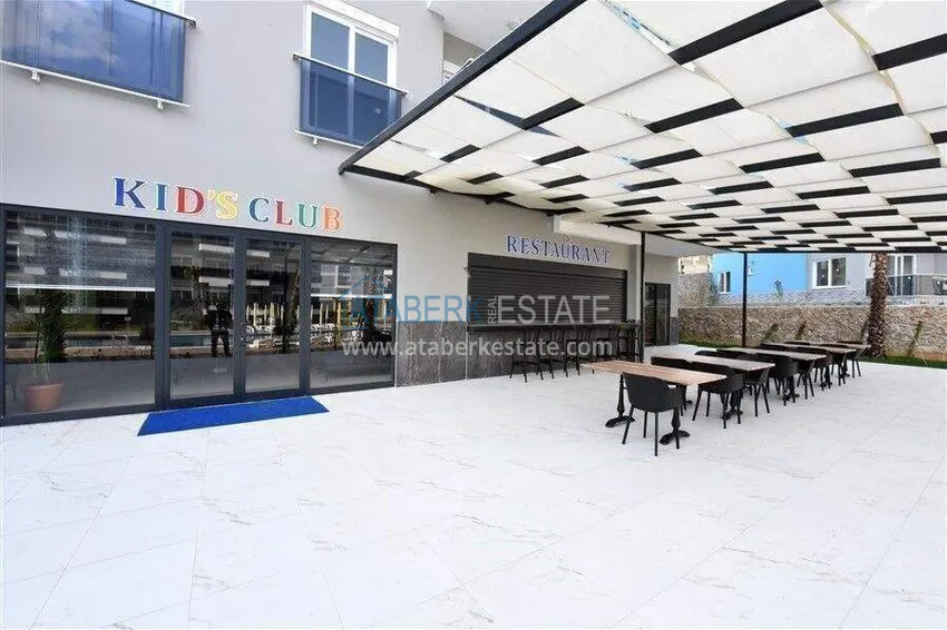 1+1 furnished apartment in Alanya, Kestel district  26 