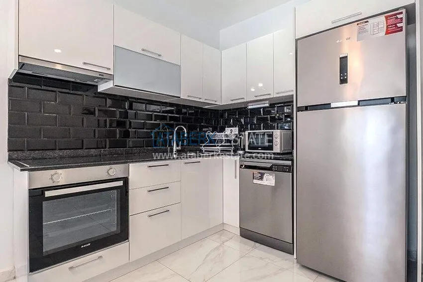 Purchase  1+1 furnished apartment in Alanya, Kestel district  3 