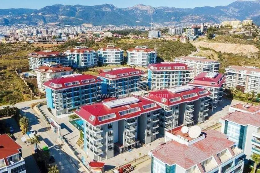 1+1 furnished apartment in Alanya, Kestel district  4 