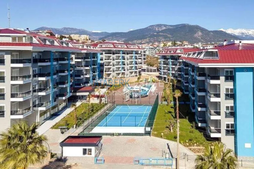 1+1 furnished apartment in Alanya, Kestel district  6 