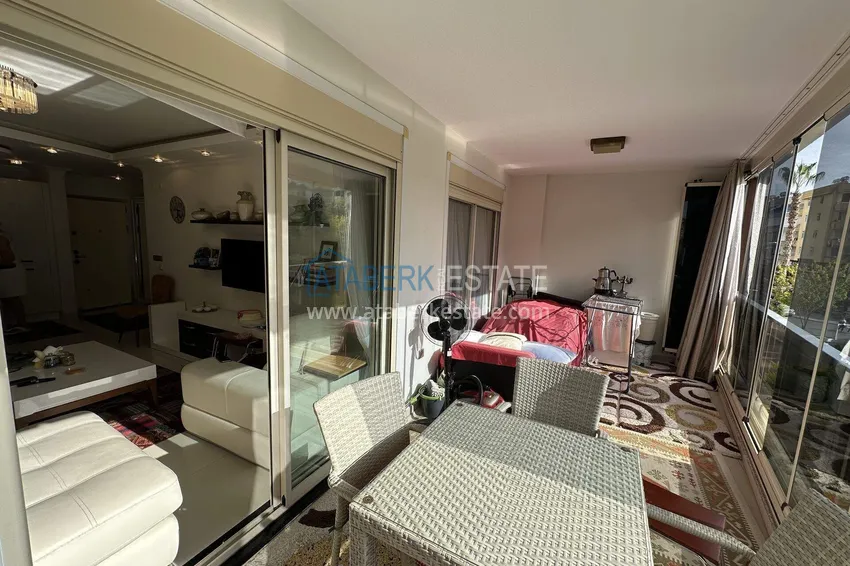 Purchase  Apartment 1+1 in the center of Mahmutlar — furniture, glazed balcony, 200 meters from the sea  10 