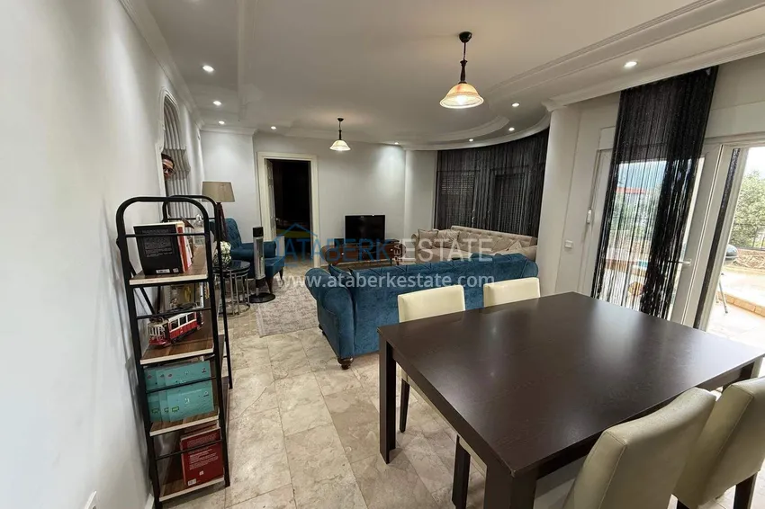 Purchase  Villa in Alanya for residence permit and citizenship - detached 4+1 with pool and garden in Oba 3 