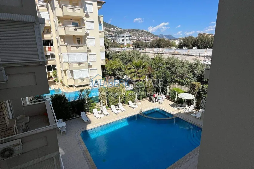 Purchase  Apartment in the center of Alanya for a residence permit — one-bedroom with furniture, Cleopatra beach area 13 