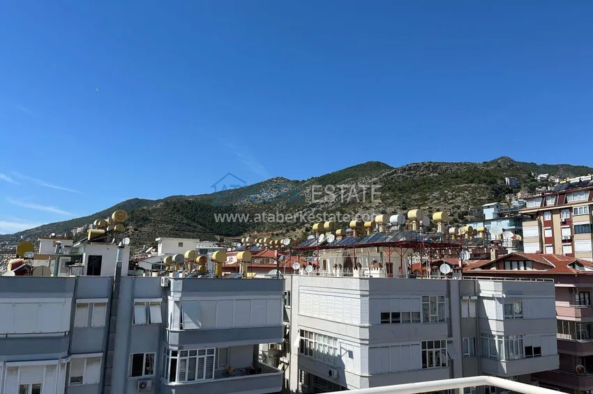 Apartment in the center of Alanya for a residence permit — one-bedroom with furniture, Cleopatra beach area 14 