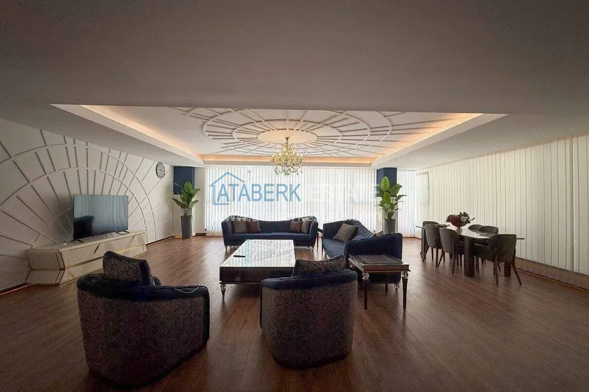 2+1 apartment in the center of Alanya, furnished in a luxury complex, Cleopatra beach area  20 