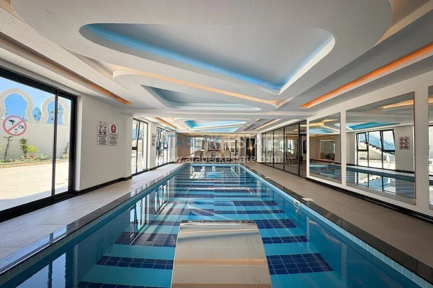 2+1 apartment in the center of Alanya, furnished in a luxury complex, Cleopatra beach area  26 