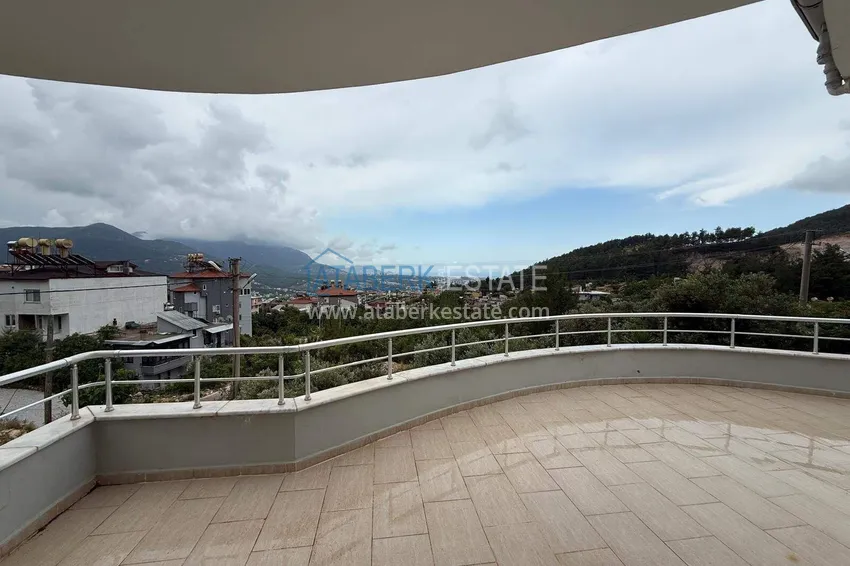 Purchase  Villa in Alanya for residence permit and citizenship - detached 4+1 with pool and garden in Oba 22 