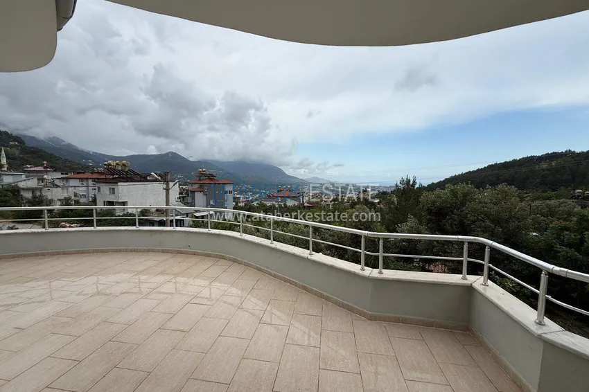 Purchase  Villa in Alanya for residence permit and citizenship - detached 4+1 with pool and garden in Oba 23 