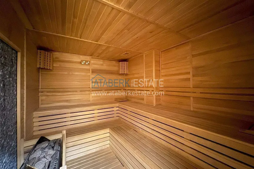 2+1 apartment in the center of Alanya, furnished in a luxury complex, Cleopatra beach area  32 