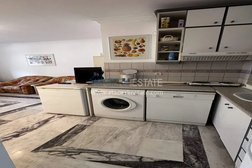 Purchase  Apartment in the center of Alanya for a residence permit — one-bedroom with furniture, Cleopatra beach area 5 
