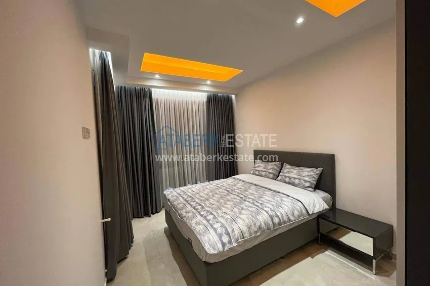 Purchase  2+1 apartment in the center of Alanya, furnished in a luxury complex, Cleopatra beach area  5 
