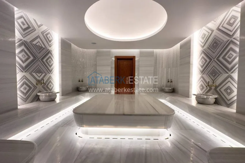 Townhouse in Alanya — from the owner with access to the pool, to a premium complex, Turkler district 76 